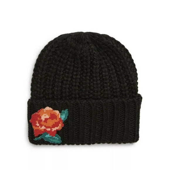 🆕Free People Everything Rosy Beanie Hat, NWT - Picture 3 of 4